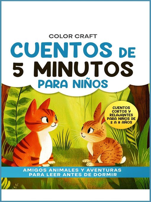Cover image for Cuentos de 5 minutos para niños